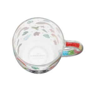 Starbucks Bead Handle Heat Resistant Glass Mug Rainbow 355ml - Japanese Mugs Home