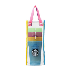 Starbucks Color Changing Cup Set Neon Colors Set Of 4 - Japanese Starbucks Cups