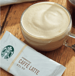 Pack of 3 Starbucks Creamy Cafe Latte Premium Mixes with rich flavor, offering smooth indulgence for coffee lovers