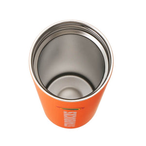 Starbucks Handle Lid Stainless Bottle Neon Orange 591ml - Starbucks Bottles In Japan