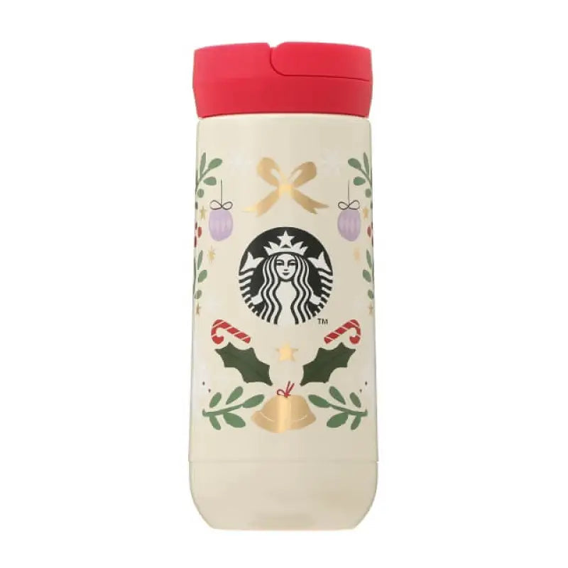 Starbucks Holiday 2021 Stainless Bottle Holy Bell 355ml - Japanese Bottles Home