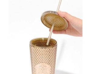 Starbucks Japan Holiday 2023 Gold Cold Cup - Popular