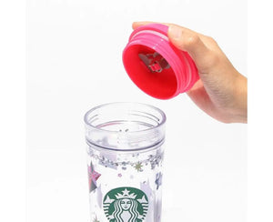 Starbucks Japan Holiday 2023 Liquid Glitter Tumbler - Popular