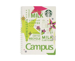 Starbucks Japan Holiday 2023 White Canvas Notebook - Popular