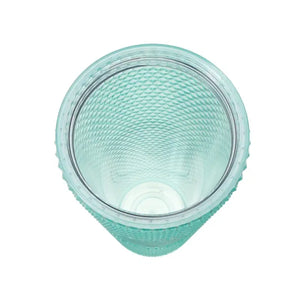 Starbucks Logo Cold Cup Aqua Studded Tumbler Bumpy Green 473ml - Japanese Home