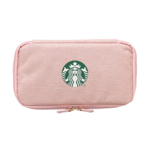Starbucks Recycled Polyester Pouch Pink W - Japanese Starbucks Recycled Bags