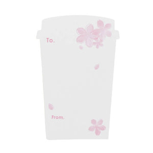 Starbucks Sakura 2022 Bearista Message Gift - Japanese Starbucks Mini Cups - Starbucks Gift Sets