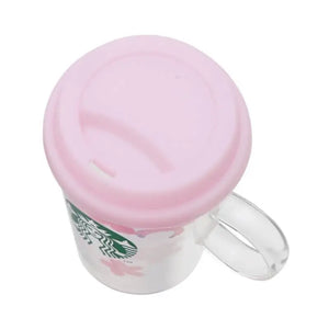 Starbucks Sakura 2022 Heat Resistant Glass Mug Gradient 355ml - Japanese Mugs Home