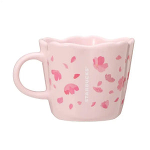 Starbucks Sakura 2022 Mug Glitter Petal 296ml - Japanese Cute Mugs Home