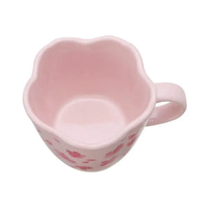 Starbucks Sakura 2022 Mug Glitter Petal 296ml - Japanese Cute Mugs Home