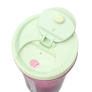 Starbucks Sakura 2022 Plastic Bottle Tumbler Aurora Pink 355ml - Japanese Starbucks Plastic Bottles