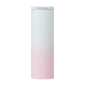 Starbucks Sakura 2022 Stainless Steel Tumbler Embossed Bloom 473ml - Japanese Tumblers Home
