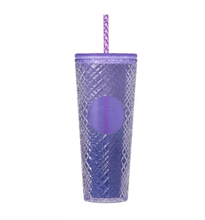 Starbucks Sakura 2025 Cold Cup Tumbler Night Blue Gradient