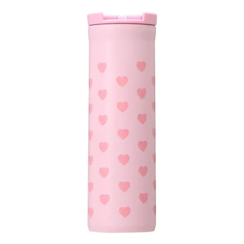 Starbucks Valentineโs Day 2022 Stainless Steel Bottle Heart 473ml - Japanese Bottles Home