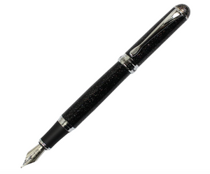 Gullor Advanced Jinhao X750 Black Night Sky Fountain Pen, medium nib, ideal for daily writing - YOYO JAPAN
