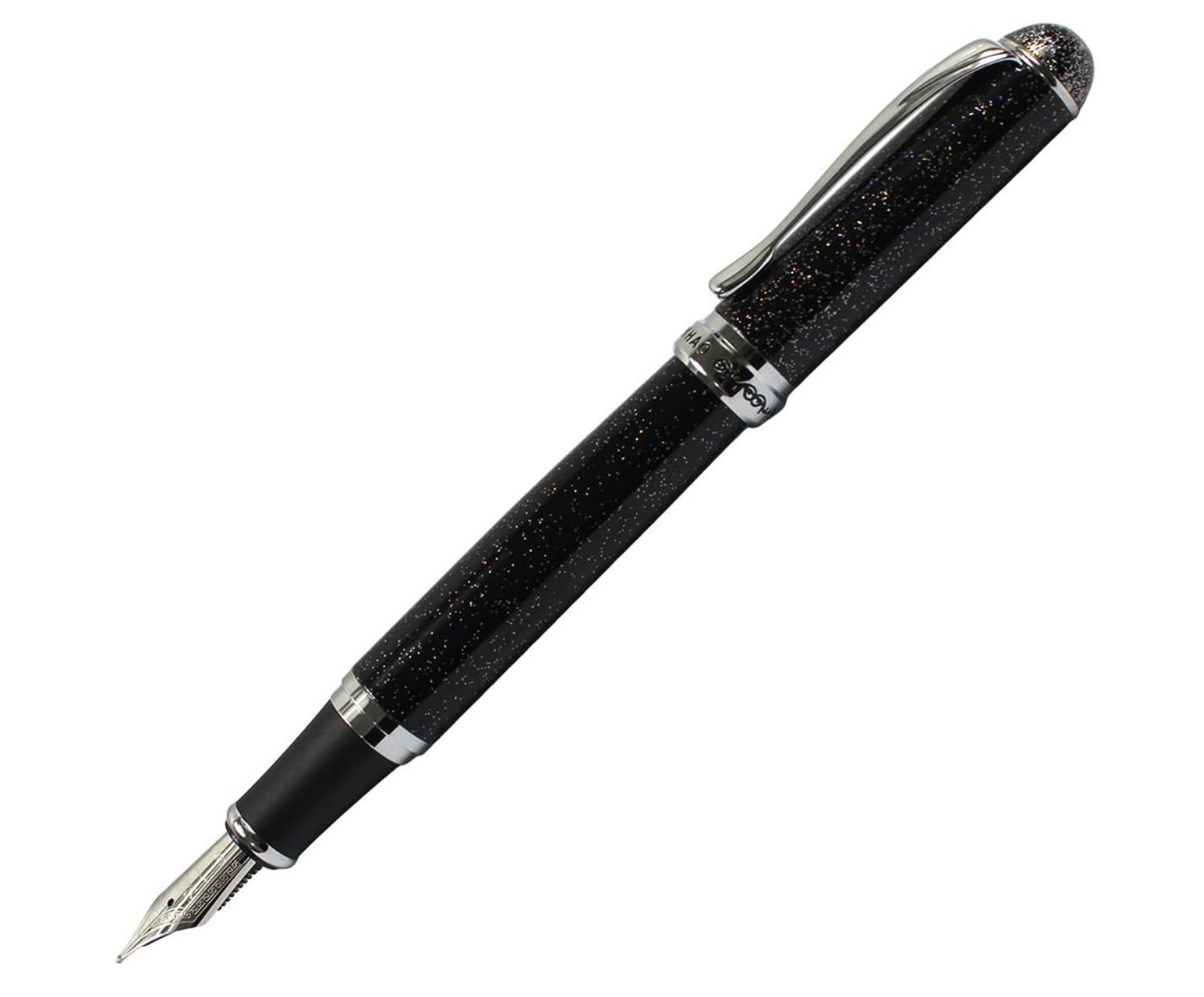 Medium nib Gullor Advanced Jinhao X750 Black Night Sky Fountain Pen, designed for professionals - YOYO JAPAN