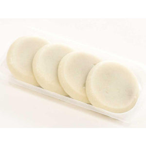 Close-up of Usagimochi Azuki Bean Paste Filled Dried Mochi Snack 90g, featuring smooth azuki paste for gentle sweetness.