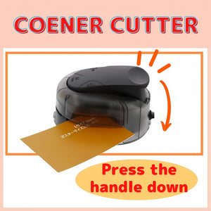 Sun - Star Stationery Corner Cutter Kadomaru Pro Neo Black S4765079 Japan
