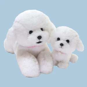 SUNLEMON Plush Doll Pups! Bichon Frise Size S Tjn