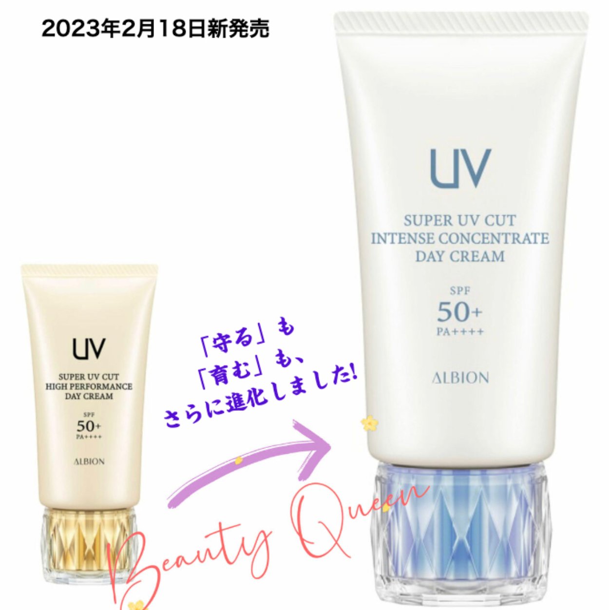 ALBION High Performance Day Cream SPF50+ PA++++, 50g, UV protection, ideal for daily skincare