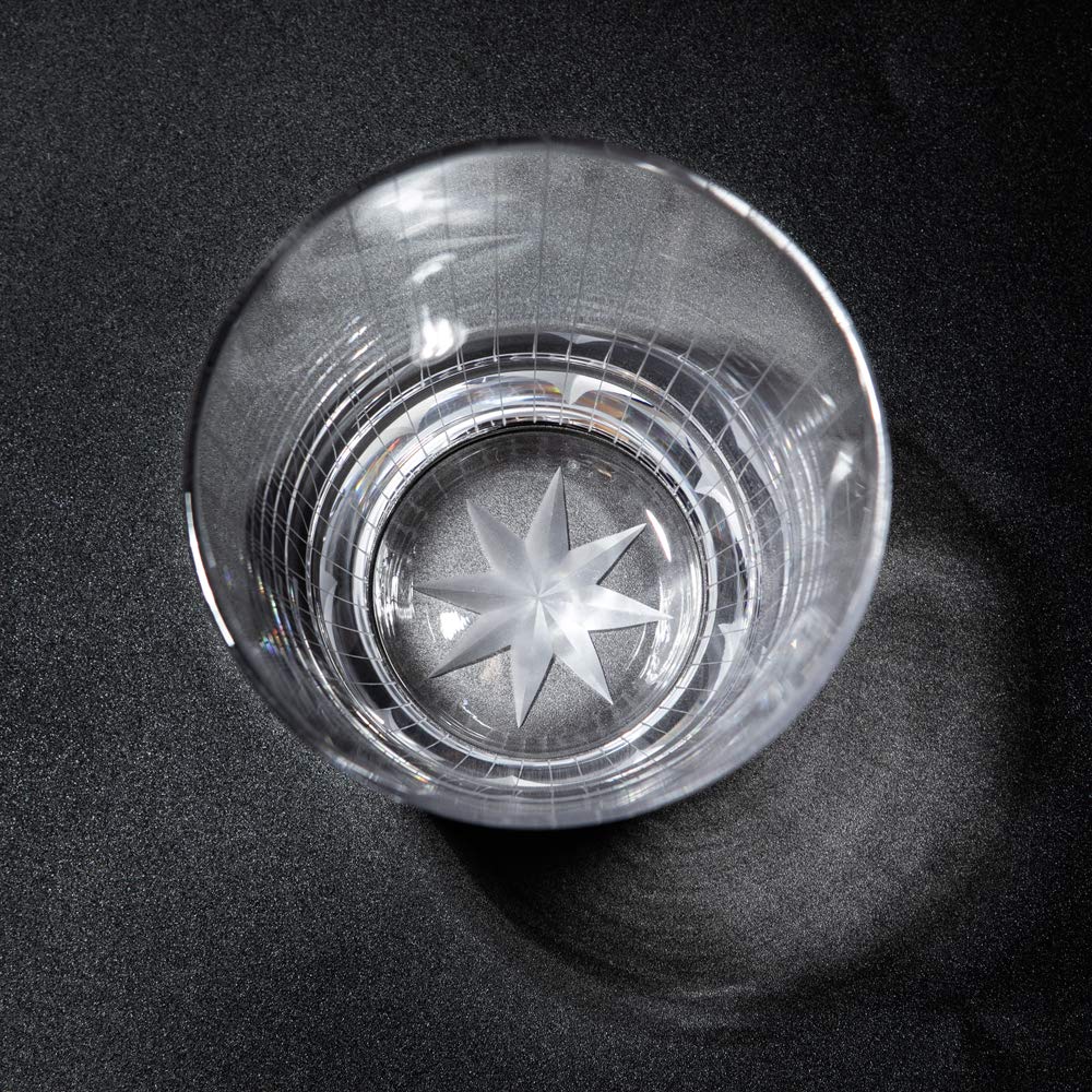 Taburō Koubou Edo Kiriko Tachistripe Old Glass Japan Tb0036 - 40