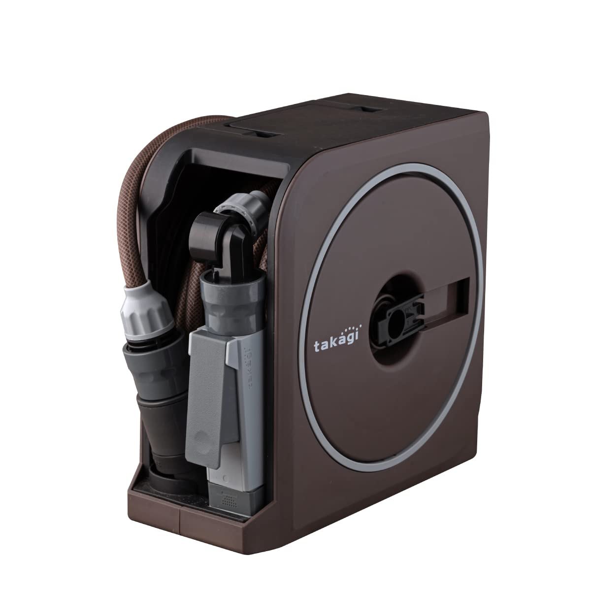 Takagi Hose Reel Nano Next 10M Brown Fashionable Japan Rm1110Br