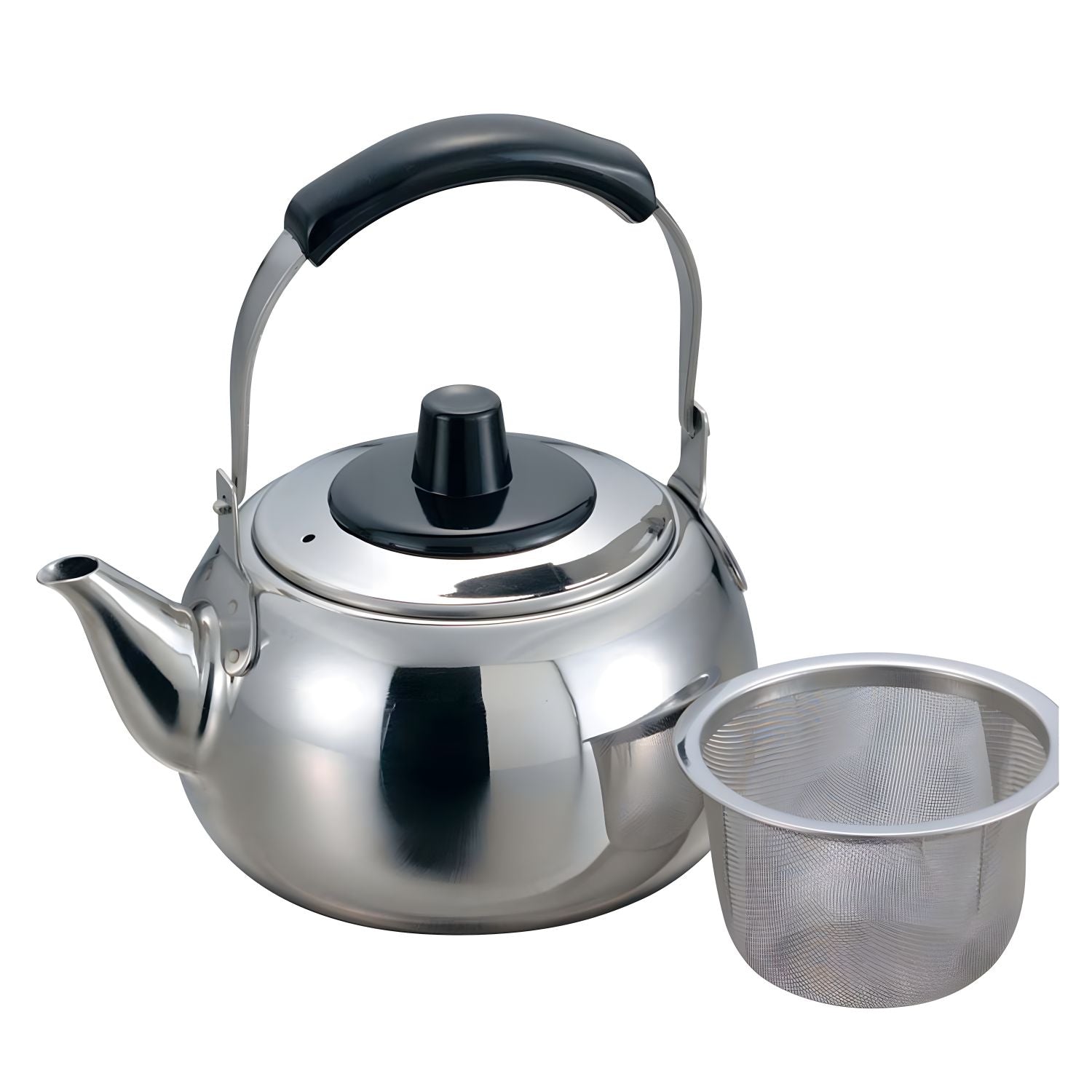 Takei - Kibutsu Stainless Steel Steel Kyusu Teapot