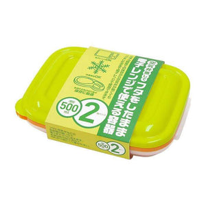 Takeya Colorful Light Pack 500Ml Slim Container 2 - Pack Japan