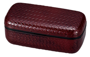 Tatsumiya Ajiro Bento Box Japan Akakei Size W18 D9 H7 52036