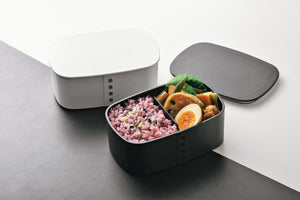 Tatsumiya Hakoya Wappa One - Stage Bento 700Ml Matte Black Japan