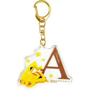 Teas Factory Pokemon Initial Acrylic Keychain 2 A Approx. H5.2 X W6 D0.3Cm Pm-5541194A