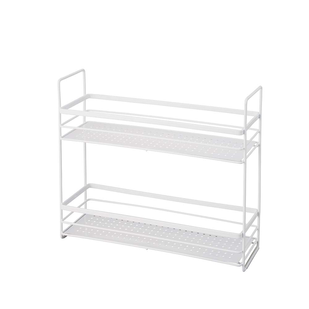 Tenma Spice Rack White 10X31X27Cm 2 Tiers