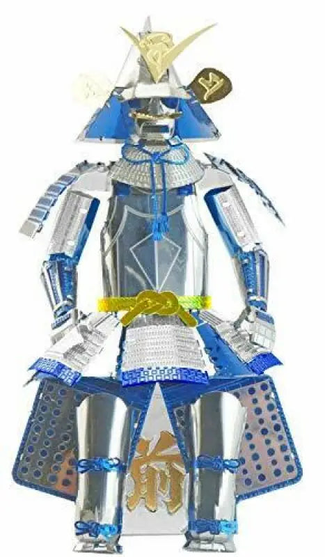 Tenyo Metallic Nano Puzzle Multi Color Yoroi Kenshin Uesugi Model Kit - Toy