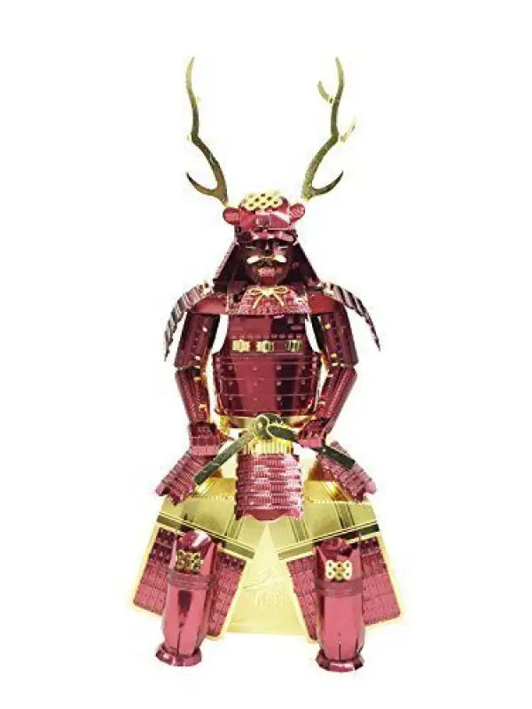 Tenyo Metallic Nano Puzzle Multi Color Yoroi Yukimura Sanada Model Kit - Toy
