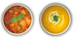 The - Peacock 0.3L Coral Red Heat Retention Food Jar Lkb - 301 R - Made In Japan