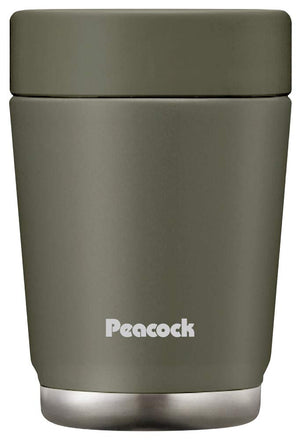 The - Peacock Peacock Lunch Jar Thermal 0.38L Khaki Japan Lkc - 38 K