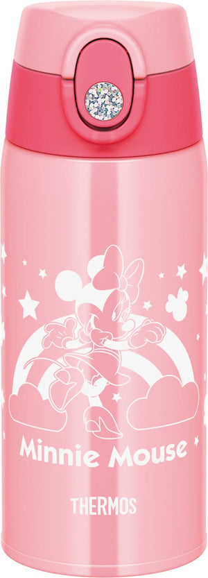 Thermos 0.64L Vacuum Insulated Water Bottle Minnie Pink 2 - Way Series Fjo - 600Wfds P