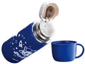 Thermos 0.6L Mickey Blue Vacuum Insulated Water Bottle Fho - 601Wfds Bl