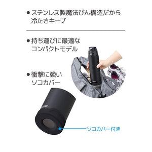 Thermos 0.72L Vacuum - Insulated Water Bottle Fjh - 720 Mtbk in Matte Black for Cold Storage