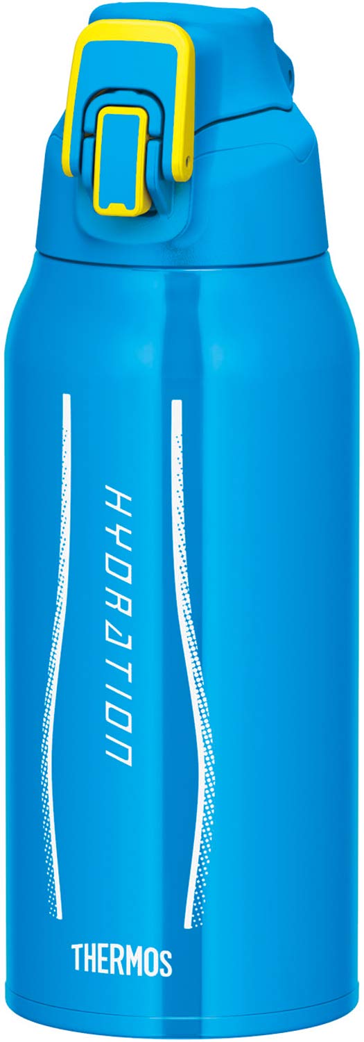Thermos 0.8L Vacuum Insulated Sports Water Bottle Blue Camouflage FHT - 800F