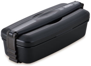 Thermos 2 Tier 900ml Fresh Lunch Box in Black Gray - Djb - 905W Bkgy