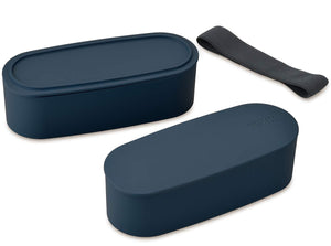 Thermos 2 - Tier Fresh Lunch Box 600ml Navy - DJT - 600W NVY