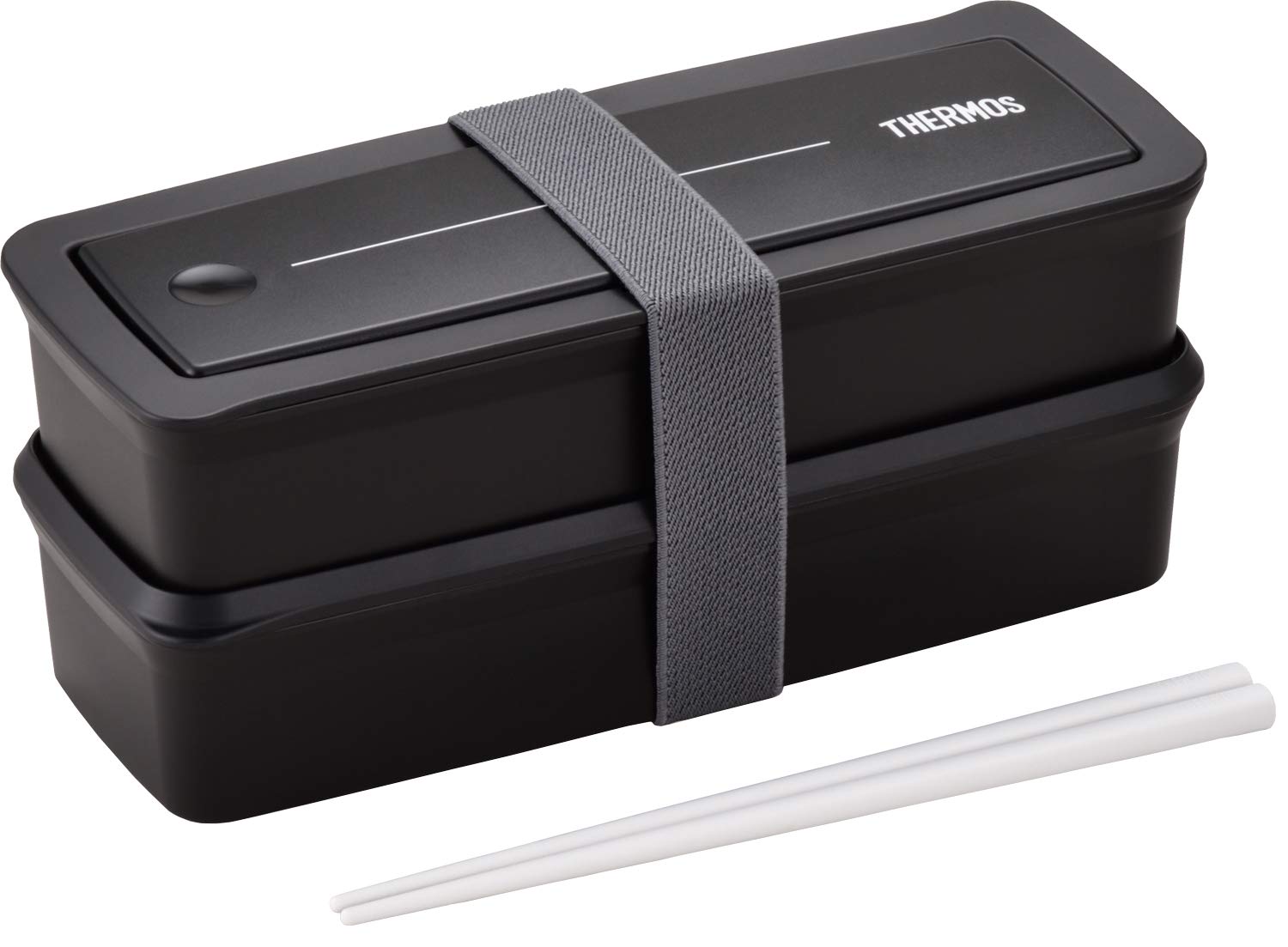 Thermos 2 Tier Fresh Lunch Box 980ml Black DJS - 980W BK