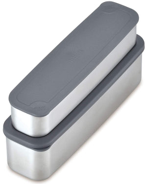 Thermos 2 Tier Slim Fresh Bento Lunch Box 815Ml with Black Border