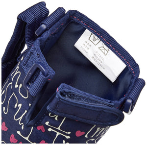 Thermos 2 - Way Bottle Replacement Parts with Handy Pouch in Navy Heart Design