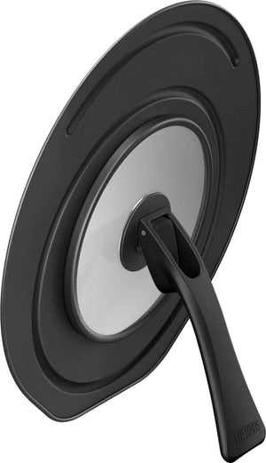 Thermos 20/24cm Compatible Black Frying Pan Lid with Stand - KLC - 001 BK