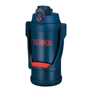 Thermos 2.0L Navy Red Vacuum Insulated Sports Jug - Thermos FFV - 2001 NV - R