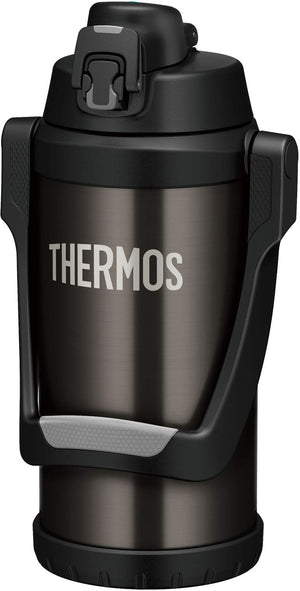 Thermos 2.0L Vacuum Insulated Sports Jug Black Gray - Model FFV - 2000 BKGY
