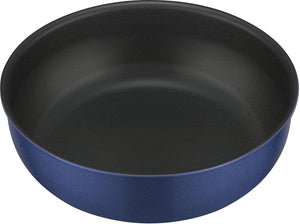 Thermos 24cm Indigo Blue Frying Pan Durable Series with Removable Handle for Gas Stove