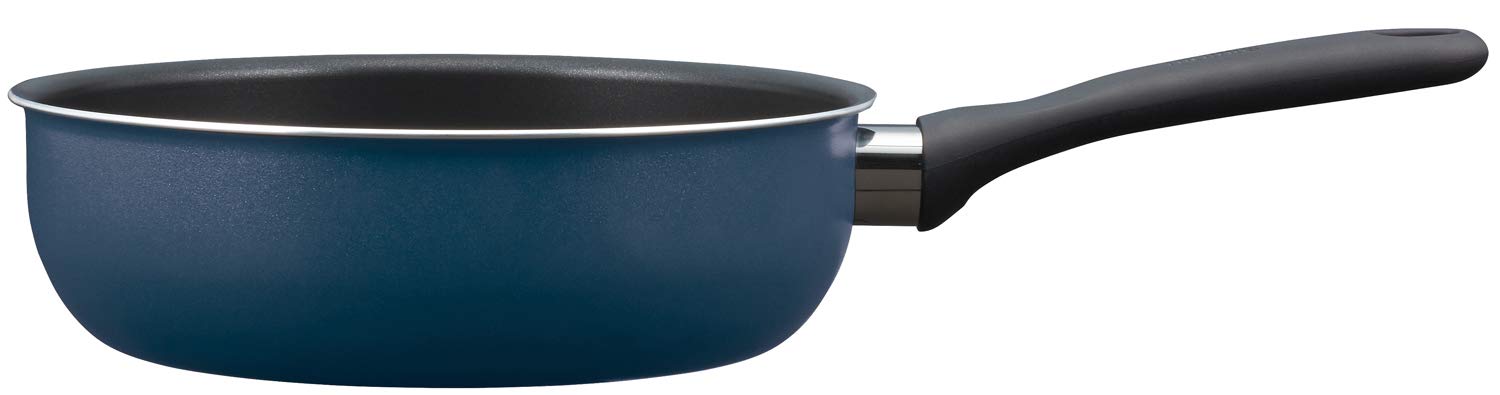 Thermos 24Cm Stir - Fry Pan Durable Lightweight Model Kfd - 024D for Gas Stove - Navy